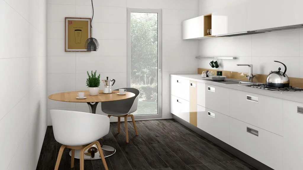 FAÏENCE SALLE DE BAIN et CUISINE GRES CERAME EFFET CIMENT BLANC TRIPOLI BLANCO usine PAMESA