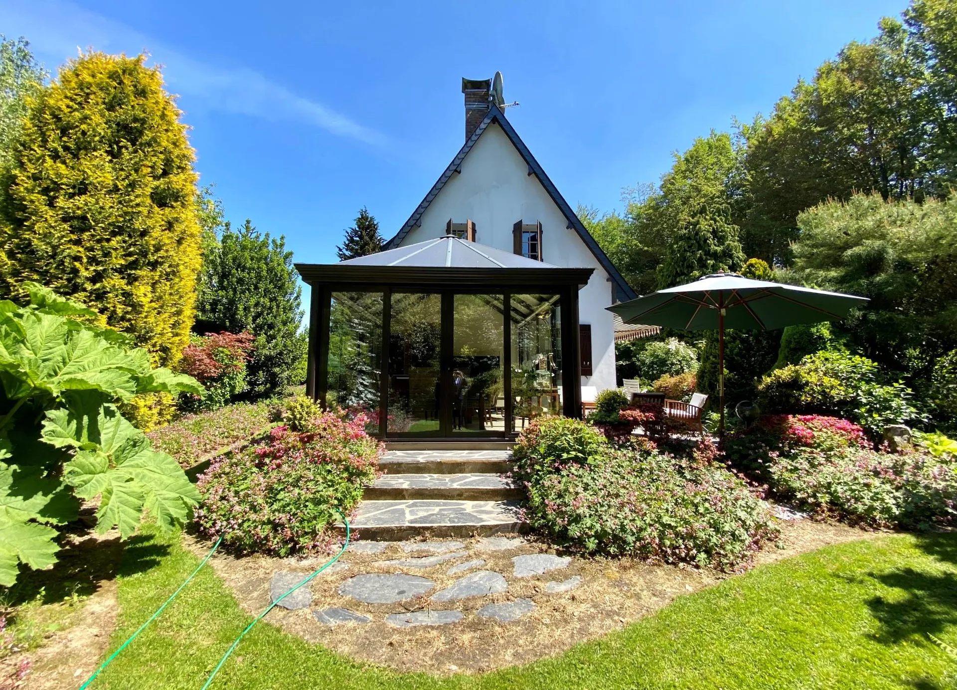Vends maison exposé plein sud avec véranda chauffée