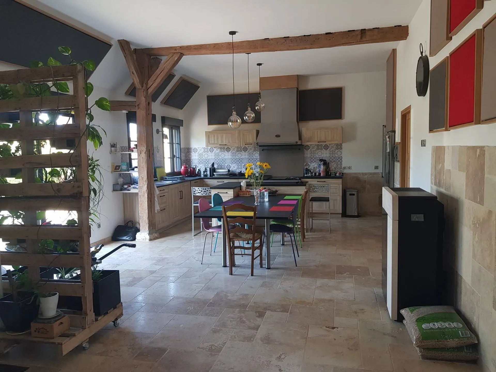 a vendre demeure de caractère 1h30 Paris, proche commerces 60