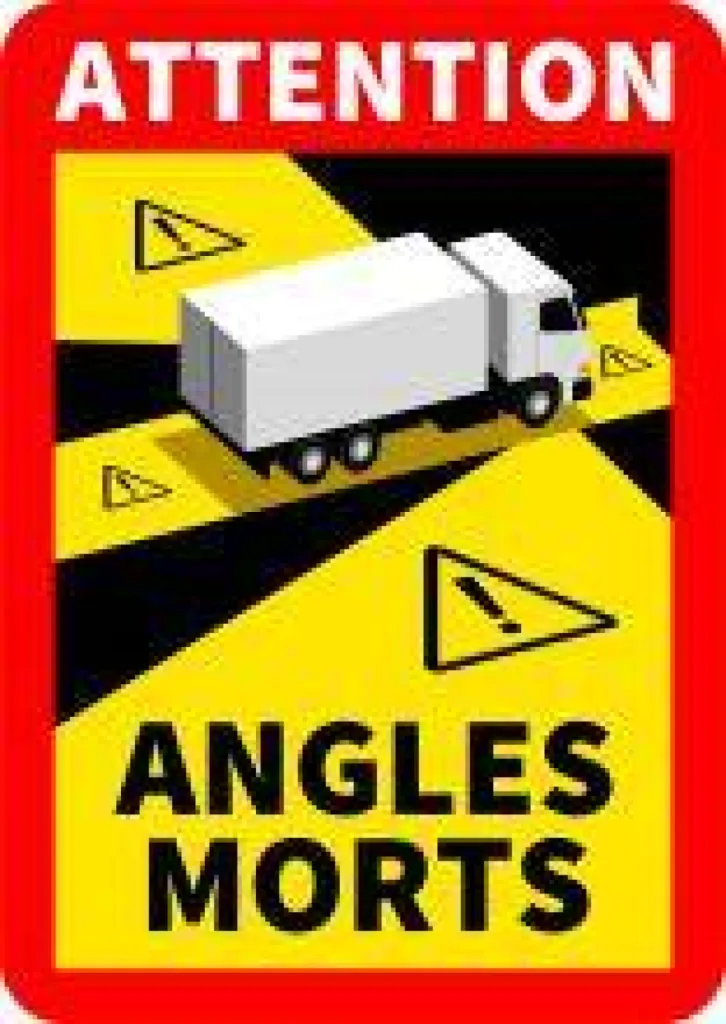 Signalisation d'angle morts pour camion poids lourds <3,5 tonnes à Bordeaux chez REVS