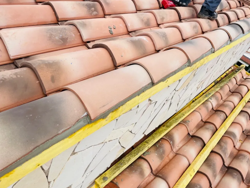 Réfection d’une toiture et isolation près de Bouc-Bel-Air.