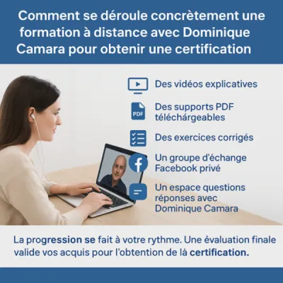 Comment se déroule concrètement une formation à distance pour obtenir une certification