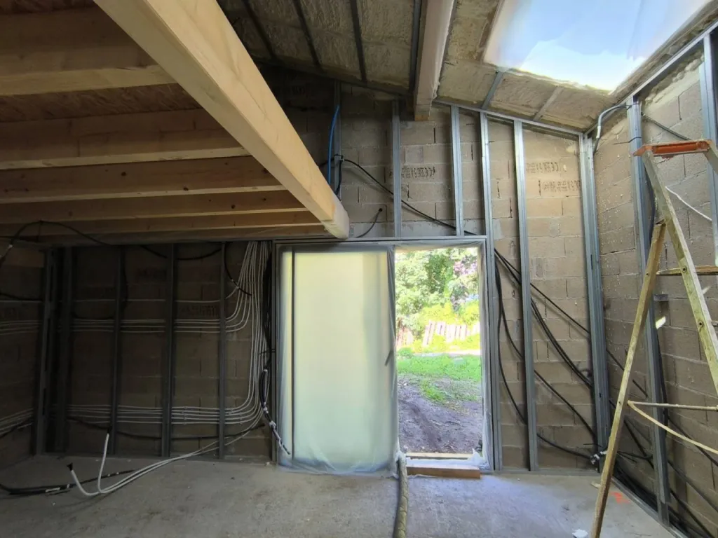 isolation appartement avec mezzanine mur plafond