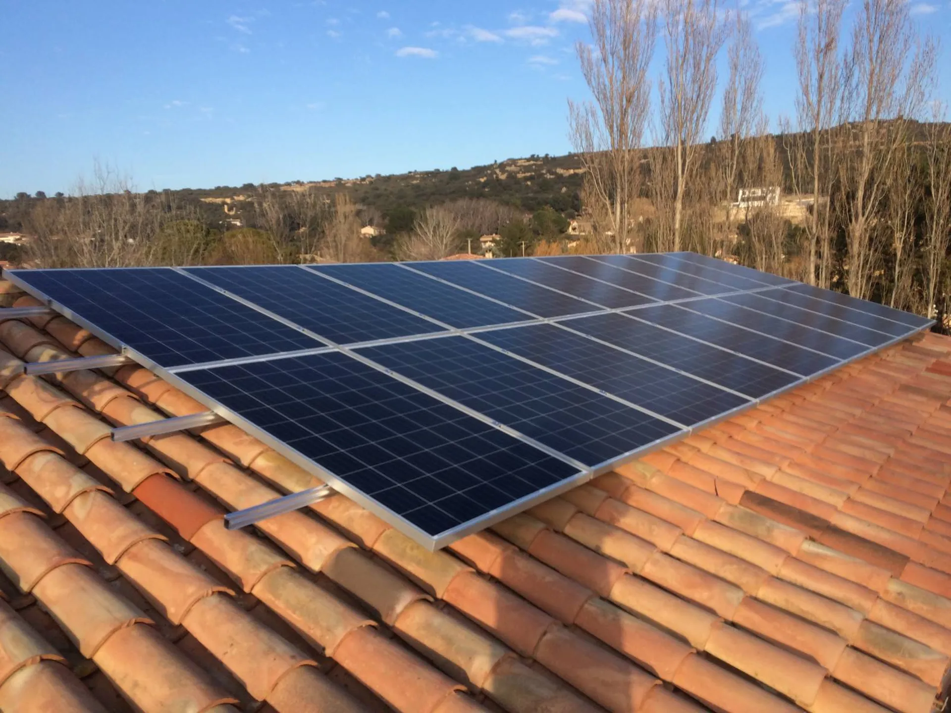 Installation 9 kW triphasé zone 1