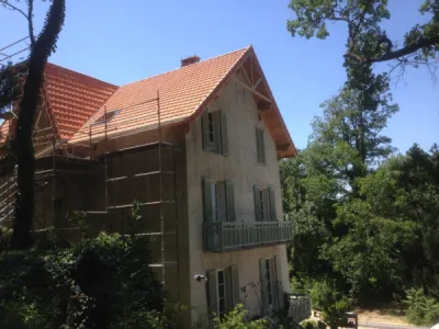 Renovation toiture forte pente Apt