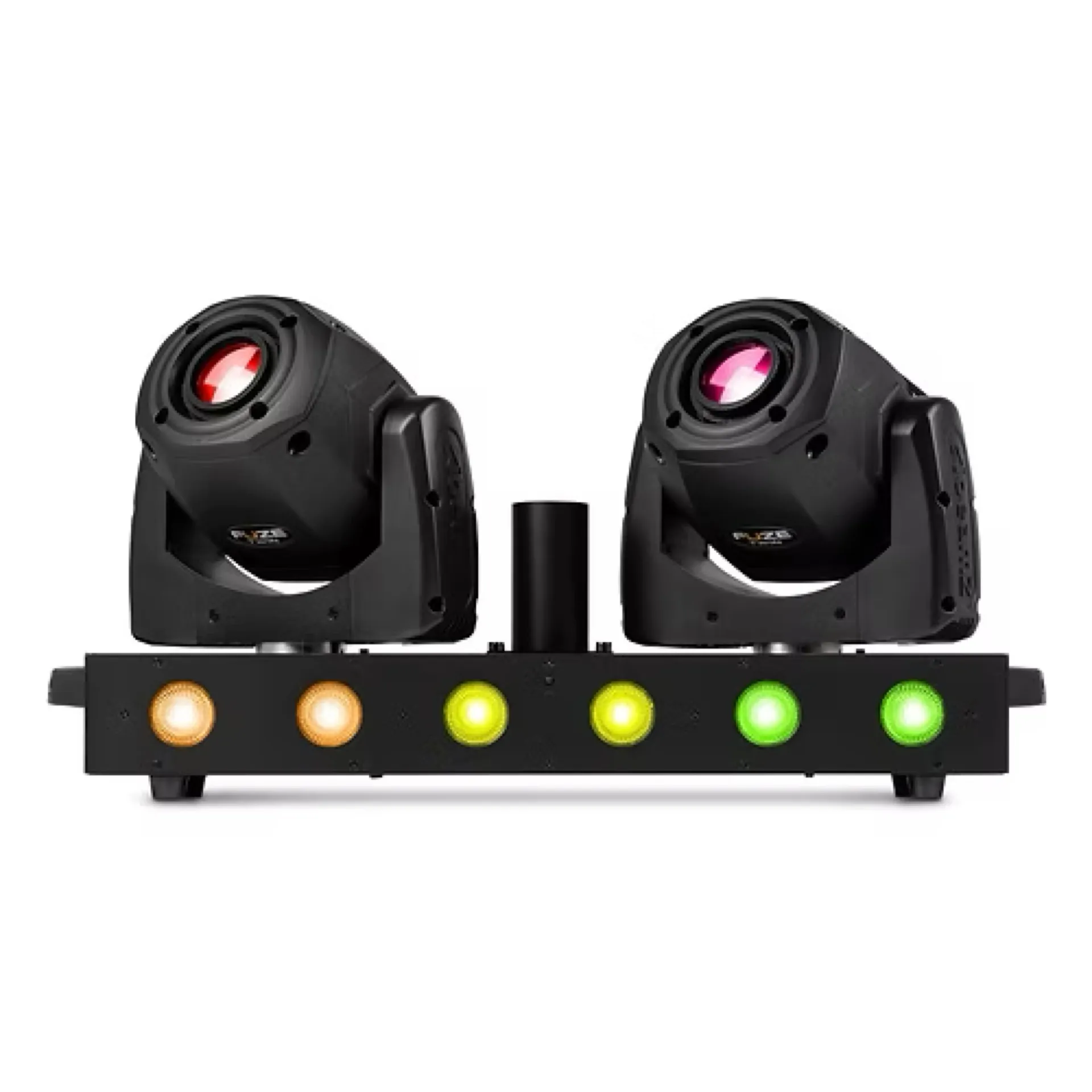 BARRE DOUBLE LYRE LEDS SPOTS 75W / BARRE LEDS 6X15W