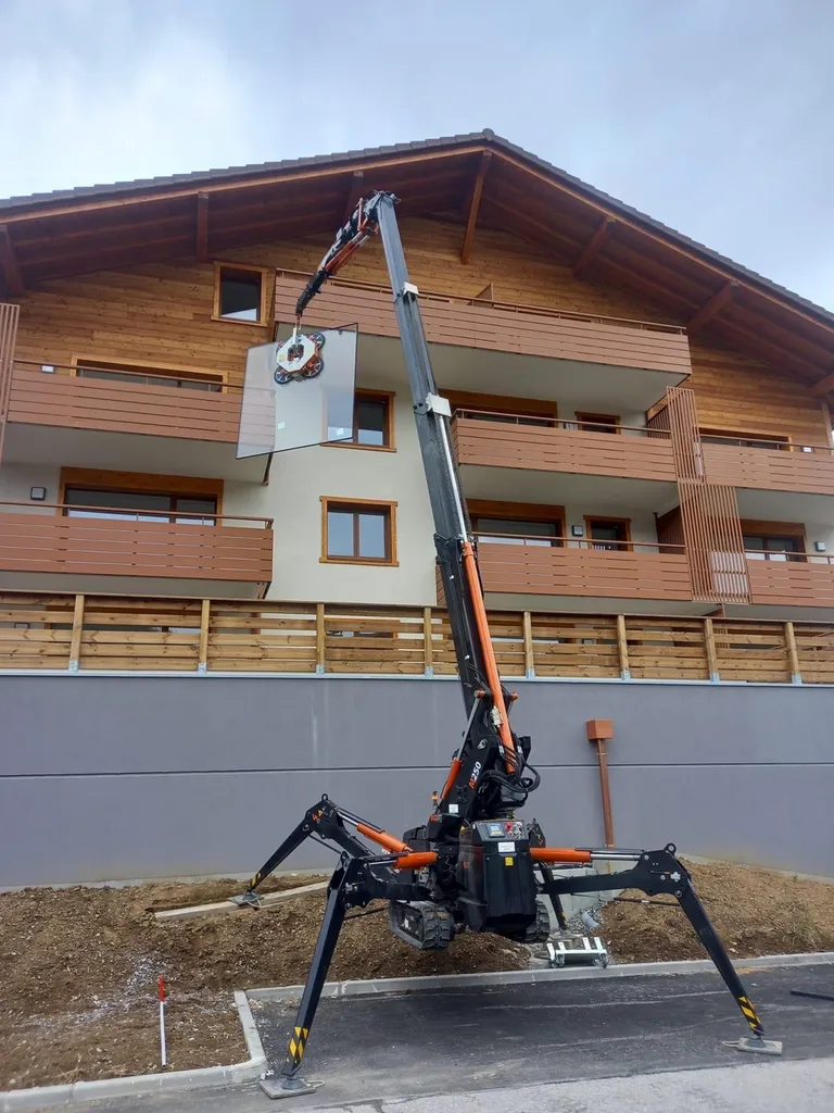 remplacement d’un vitrage dans une copropriété au grand bornant en Savoie