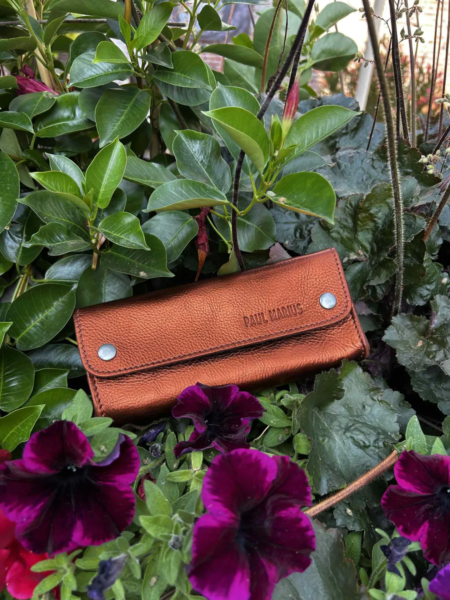 La trousse de Paul Ginger en cuir, Paul Marius disponible chez Evasion Eu 