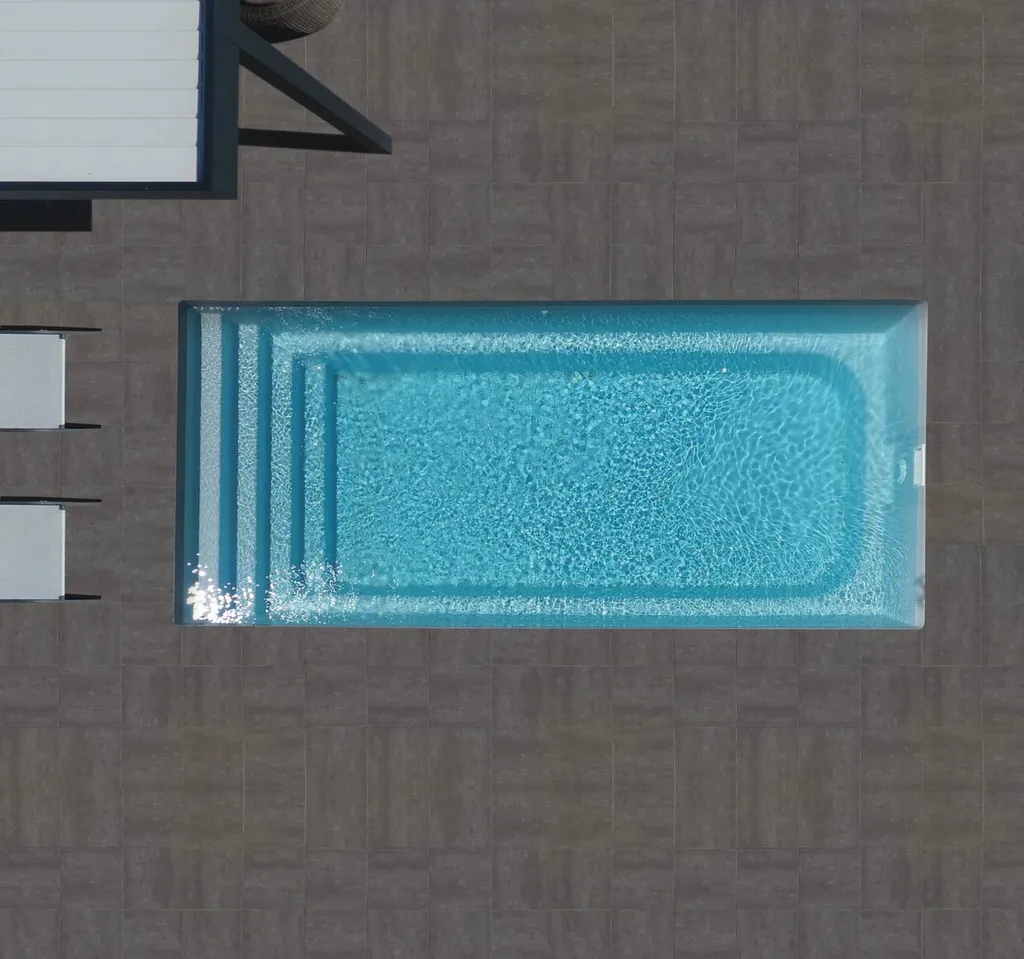 Cobalt vue drone avec terrasse