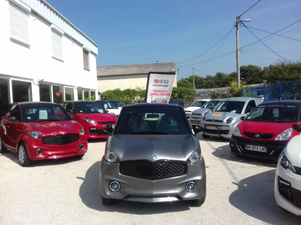 VENDU !!! Vente voiture sans permis d'occasion  a hyeres dans le Var 83