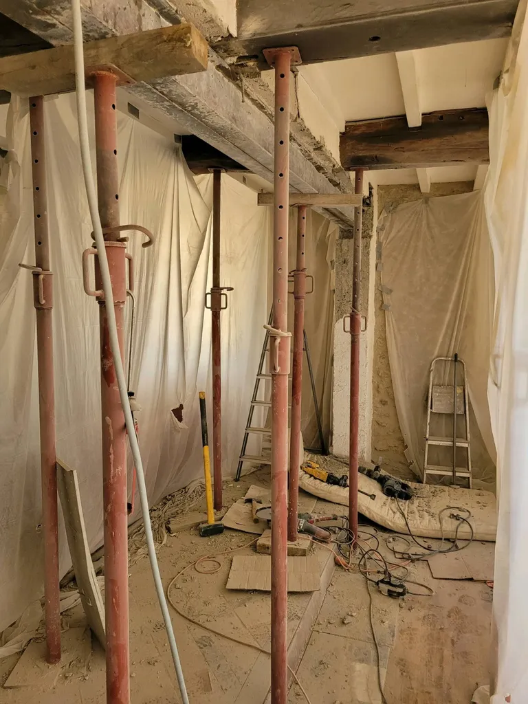 Ouverture d'un mur porteur pour un client particulier à Mérignac en Gironde