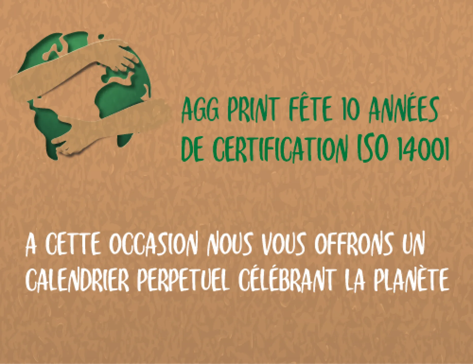 AGG PRINT CÉLÈBRE DIX ANNÉES DE CERTIFICATION ISO 14001 !