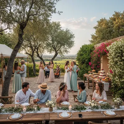 parc domaine mariage Cadenet Provence