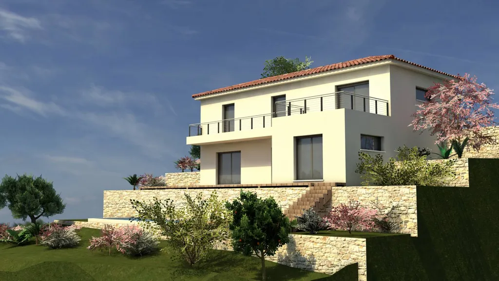 Maison contemporaine à Solliès dans le Var