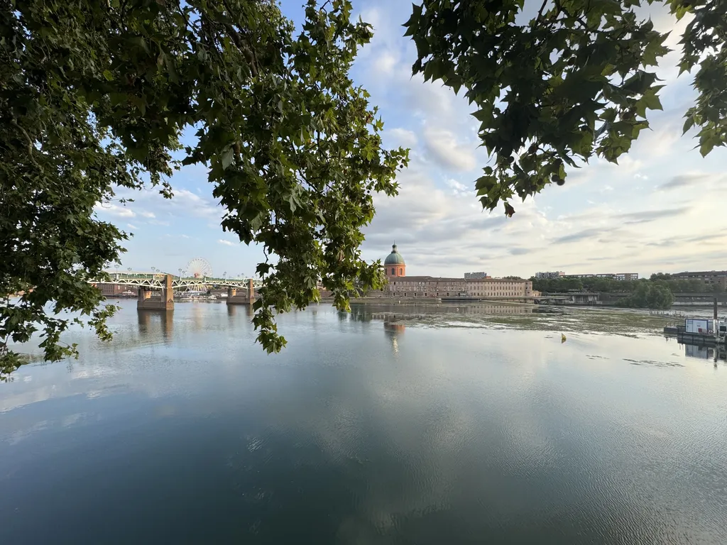 À vendre appartement atypique 4 pièces quartier Saint-Pierre à Toulouse, au dernier étage, dans un environnement calme