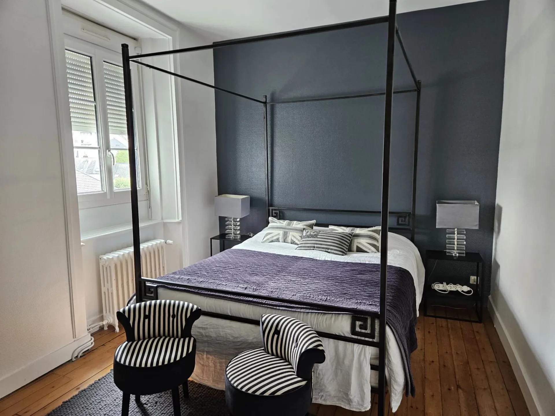 Patio avec barbecue maison à vendre agence immobilière le mans