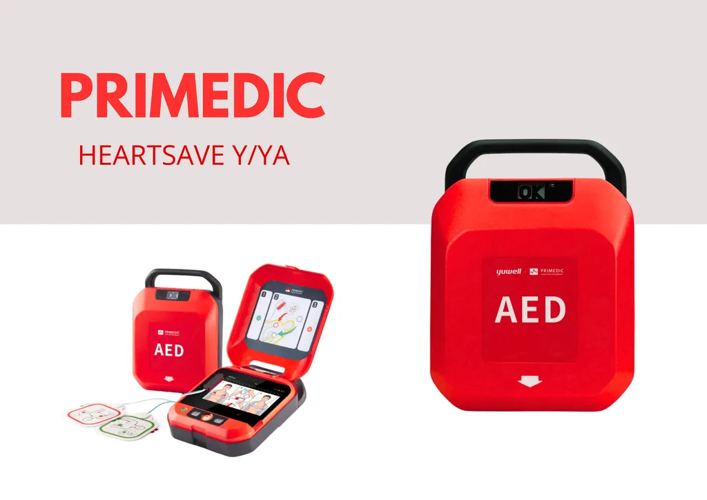 mise en avant nouveau défibrillateur PRIMEDIC HEARTSAVE Y/YA