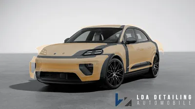 Protection PPF intégrale Porsche Macan pour une conservation totale de la carrosserie avec film XPEL premium durable