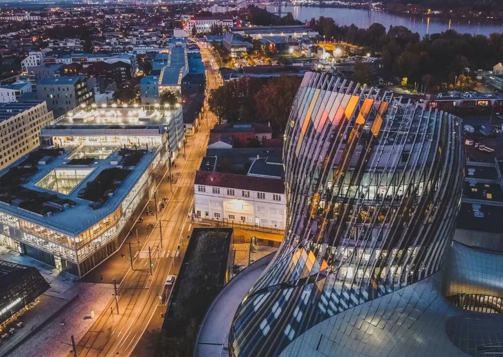 Prix au m² à Bordeaux cité du vin bacalan