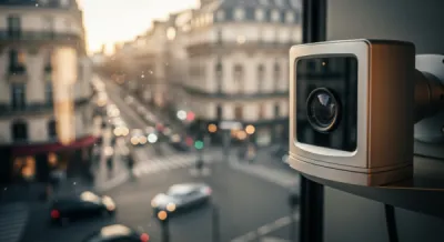 Installation de caméras motorisées PTZ avec zoom optique pour bureaux et commerces à Paris 75008 dans le quartier des Champs-Élysées