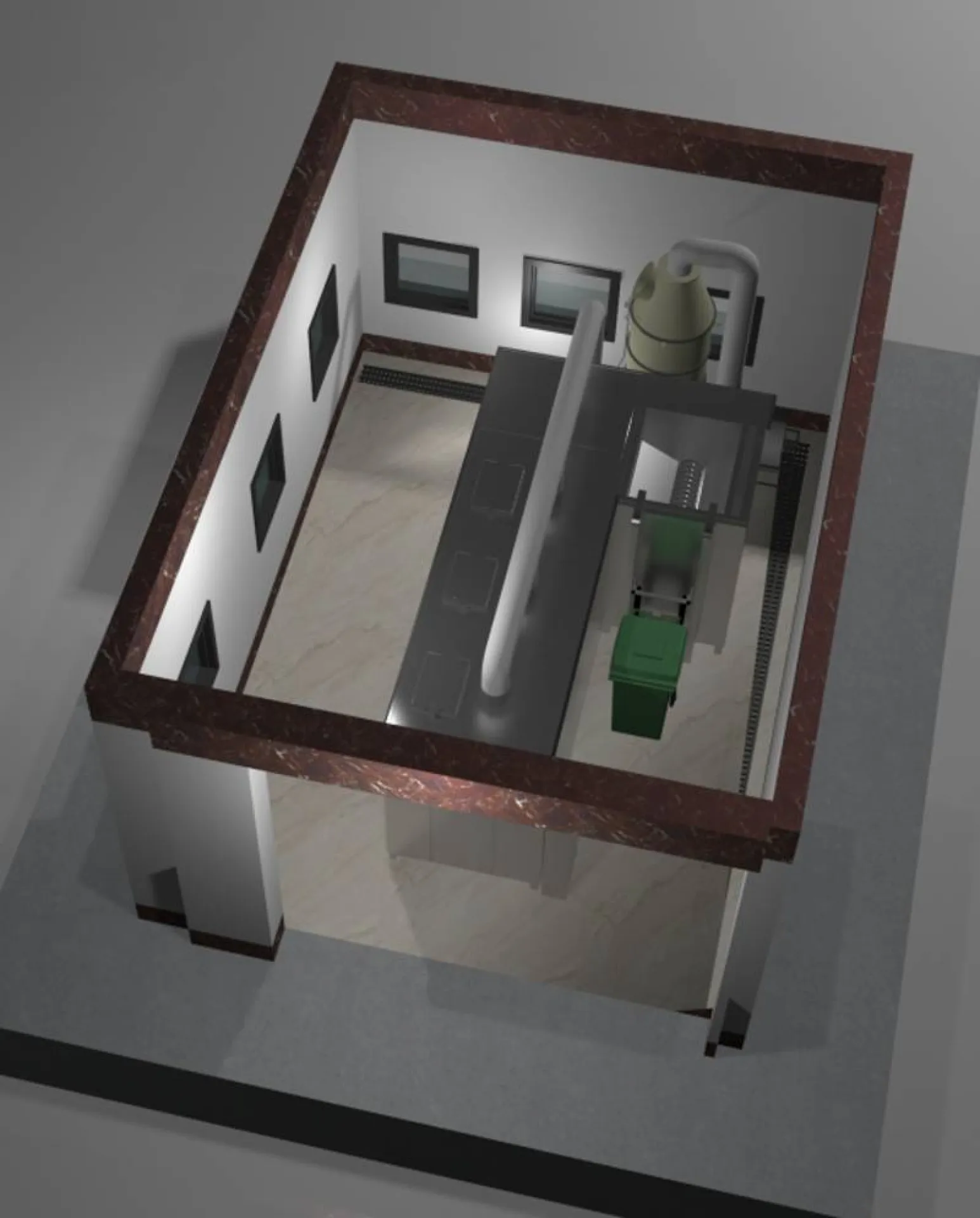 Eco-digesteur® traitement de 2000kg de déchets alimentaires par jour en compost NFU 44051