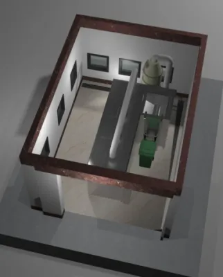 Eco-digesteur® traitement de 2000kg de déchets alimentaires par jour en compost NFU 44051