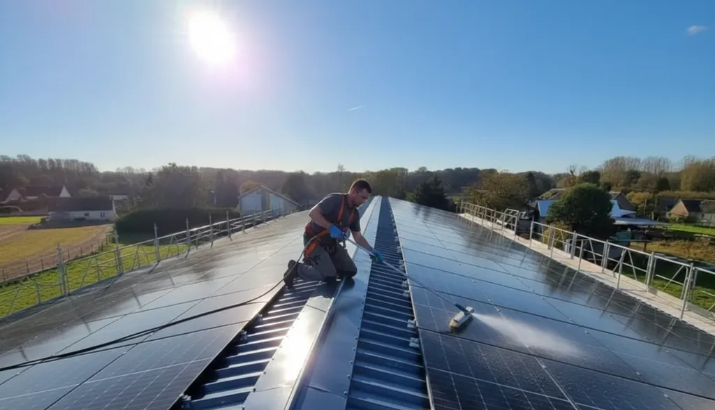 ENTRETIEN ET NETTOYAGE ANNUEL DE VOS PANNEAUX PHOTOVOLTAÏQUES SUR BORDEAUX EN GIRONDE