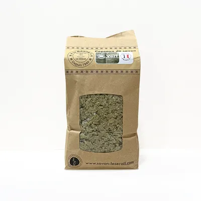 Copeaux de savon de Marseille à l'huile d'olive pour la lessive