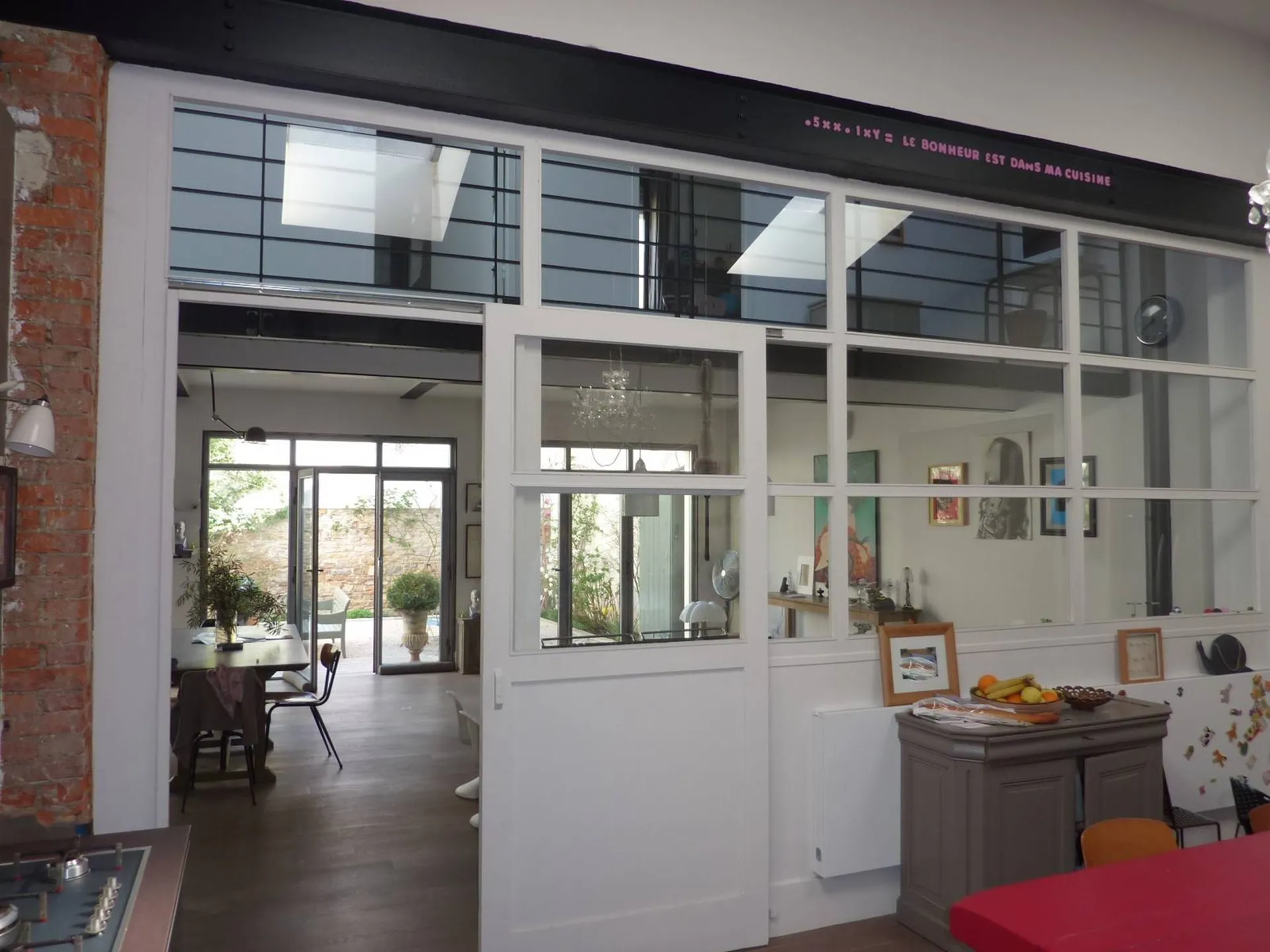 Création d'une verrière d'atelier pour plus de style à Lyon 