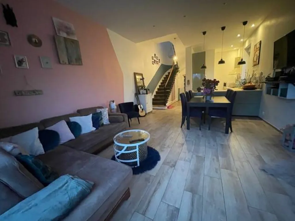 A acheter, maison de brique avec beau jardin de 670m² au calme proche tourville la rivière 76410