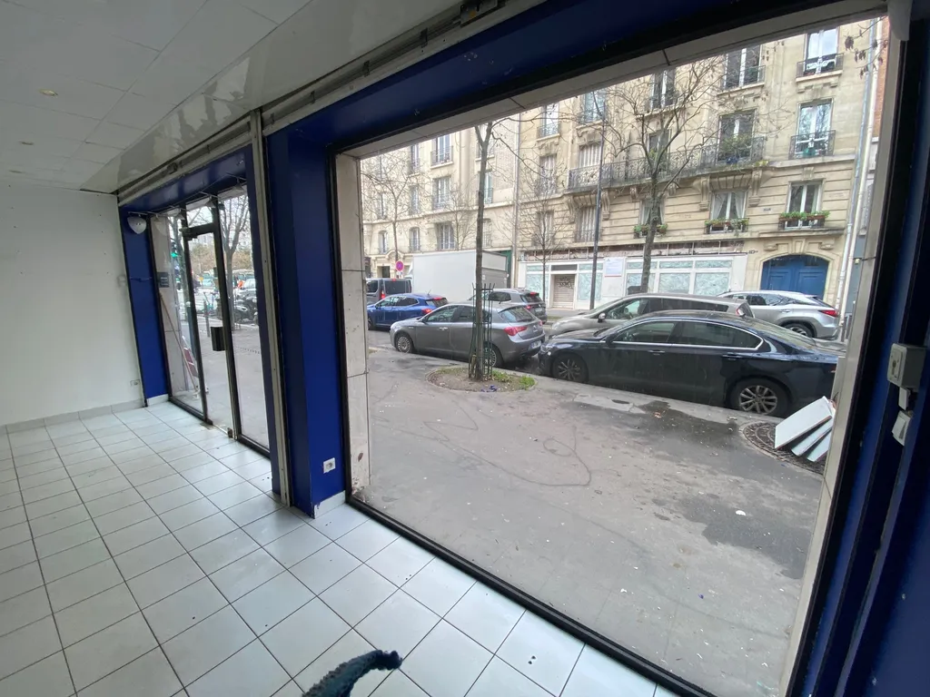 Location - Boutique 37 m², Plaissance, Avenue Jean Moulin 75014 PARIS