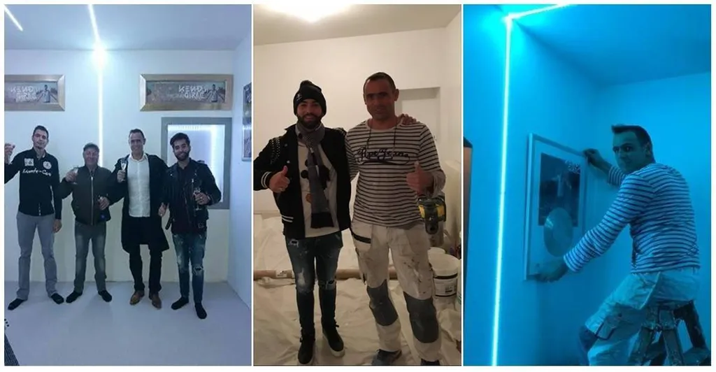 DERNIER CHANTIER  !! LE CHANTEUR KENDJI GIRAC A CHOISI LE BETON CIRE ET PEINTURES TERRE DU MONDE POUR SA RESIDENCE PRIVEE (pour plus de photos, cliquez sur l'onglet