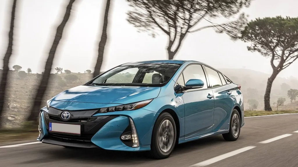 Véhicule hybride rechargeable de Toyota, un modèle précurseur la Prius