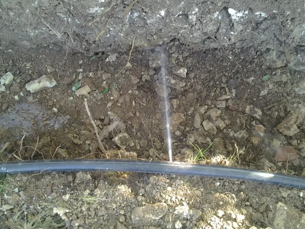 rejet des eau par l'iripuit