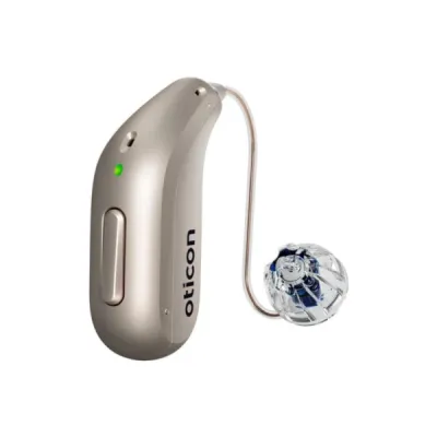 Oticon Intent miniRITE : appareil auditif rechargeable Sirius avec Bluetooth universel, autonomie 24h, confort et performance disponibles à Lyon 6