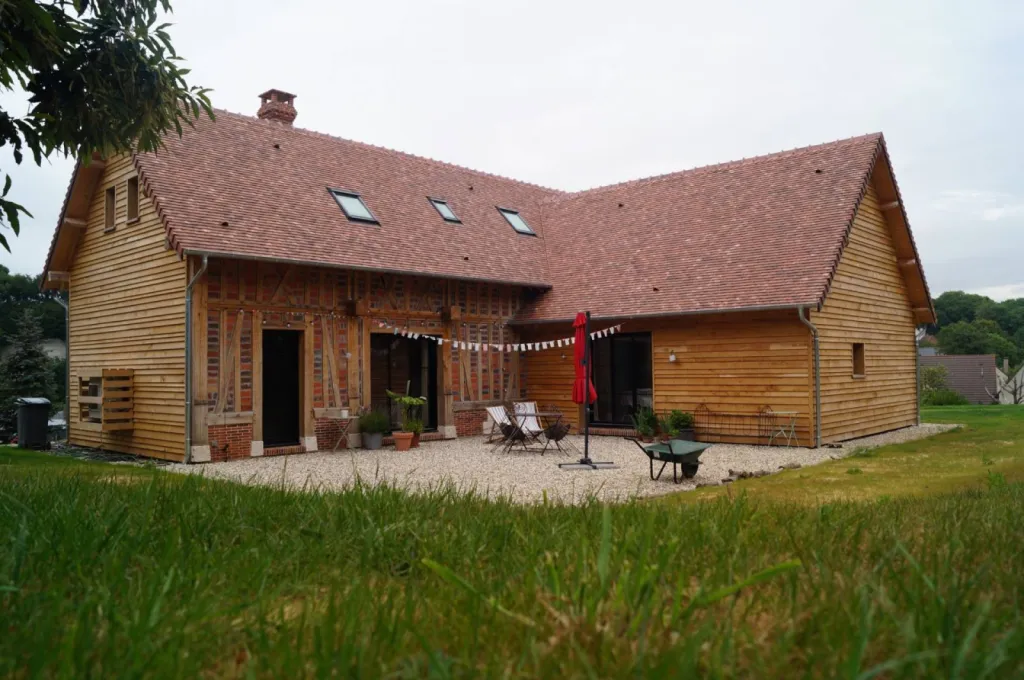 Maison d'architecte Bois Yvetot Seine Maritime 76