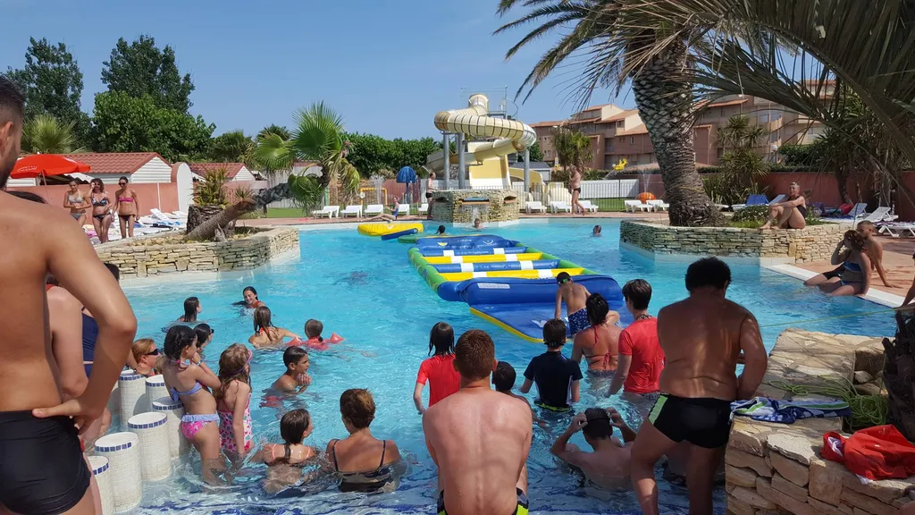 camping et animation en piscine bord de mer proche du Cap d'Agde à Vias Plage