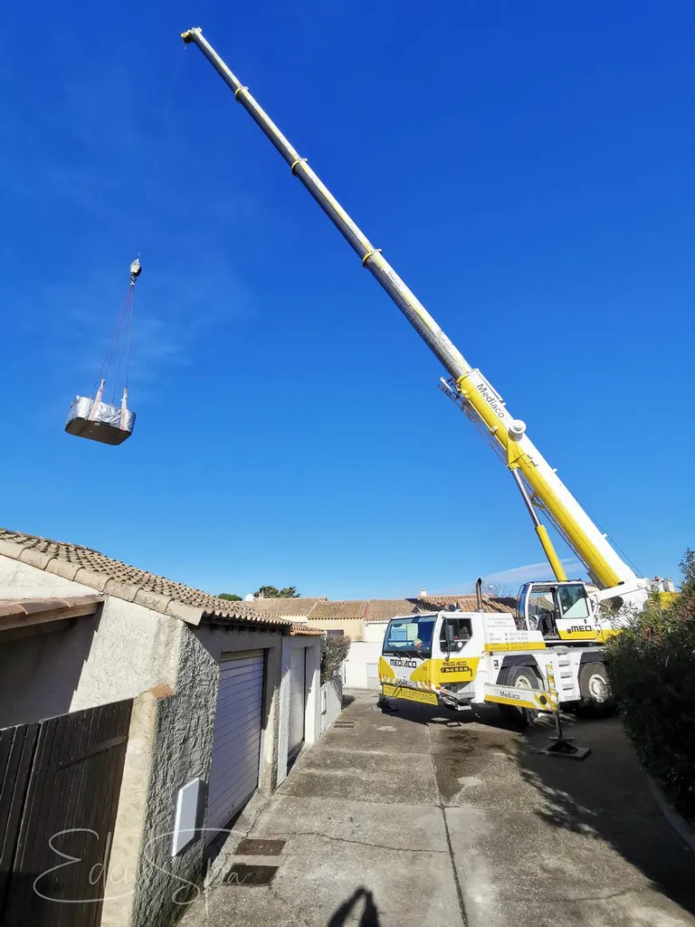 spa jacuzzi grue installation marseille