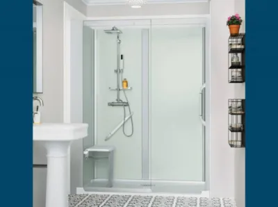 remplacement baignoire par douche senior sécurisée kinemagic kinedo