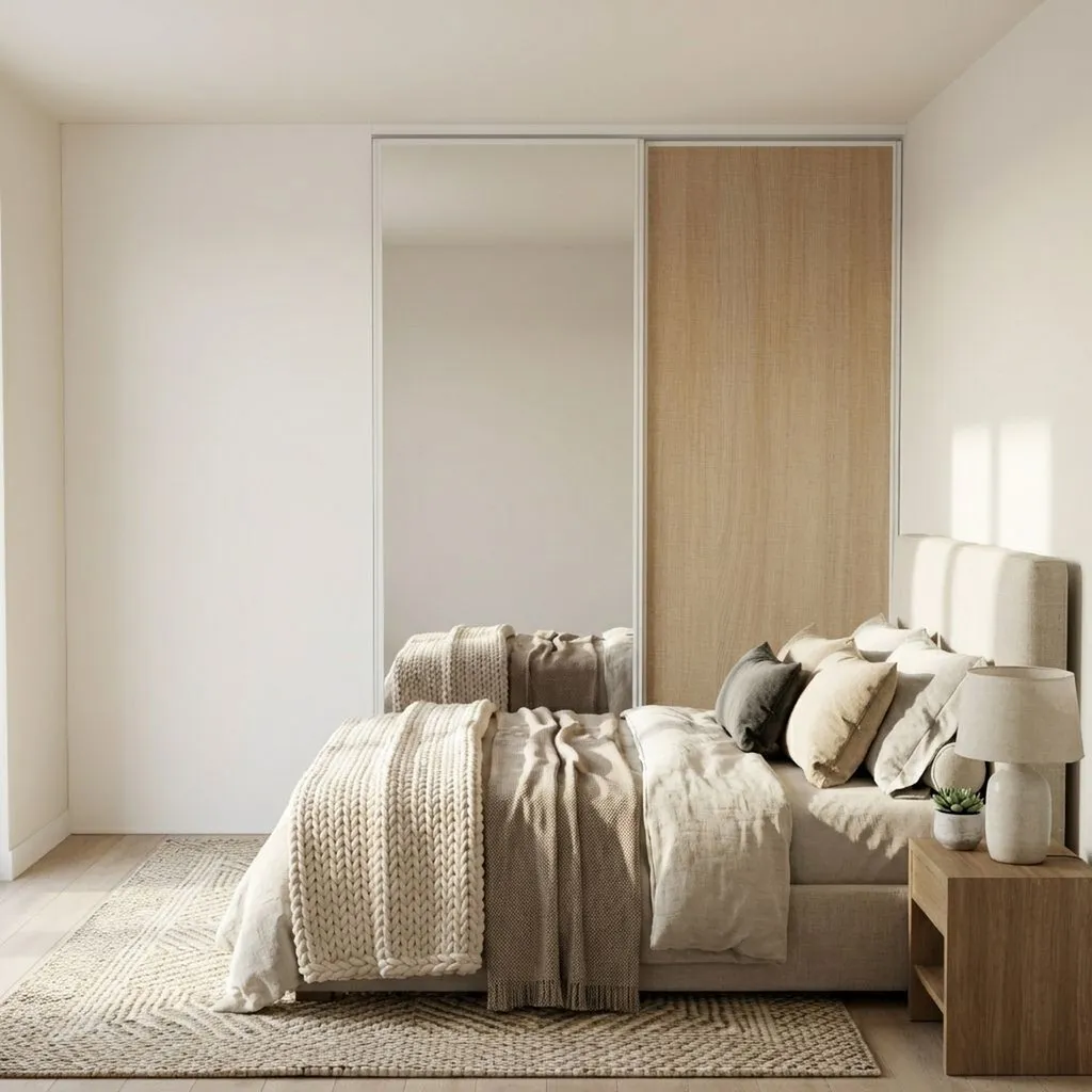 Portes coulissantes dans une chambre d'enfant, à Balma près de Toulouse