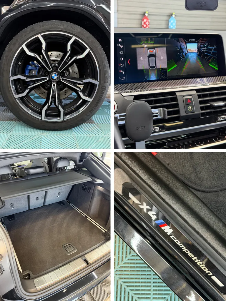 BMW X4 M CompétitionxDrive/ TOIT OUVRANT / HARMAN KARDON/ CAMERA 360/ PACK CARBONE / SIEGE CHAUFFANT AV/AR
