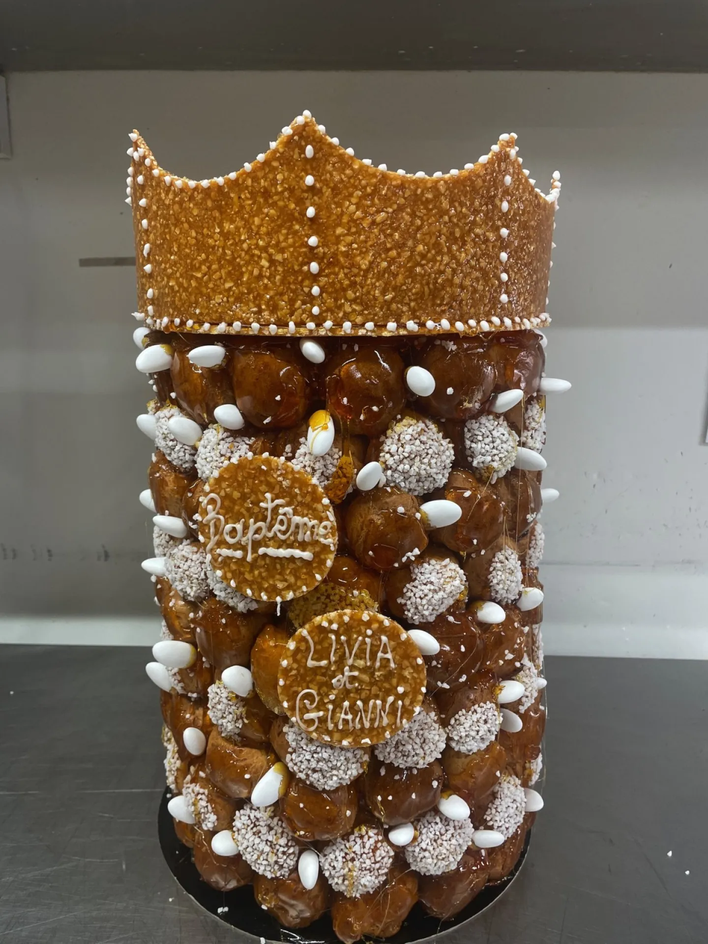 Nos pièces montées à base de choux pour mariage à villefranche sur saône