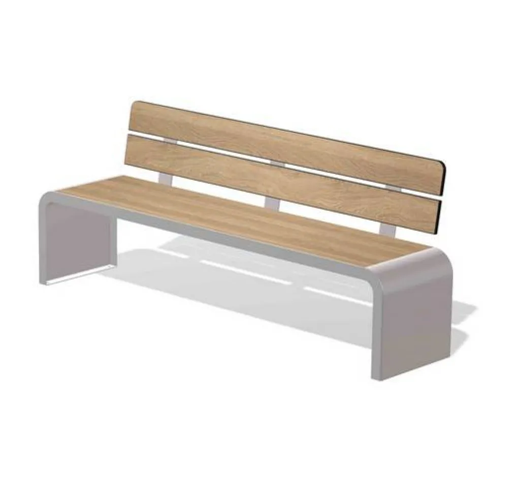 Banc arrondi bois Buton Design