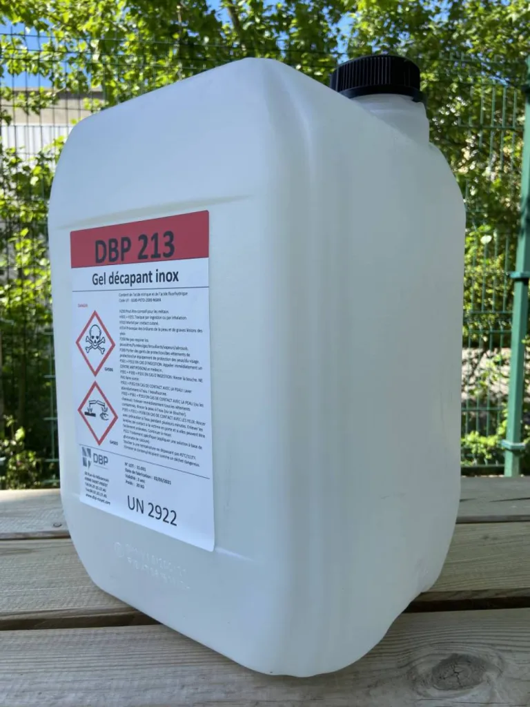 DBP 213 - Produit décapant par pulvérisation pour traiter les surfaces en inox - Doubs (25)