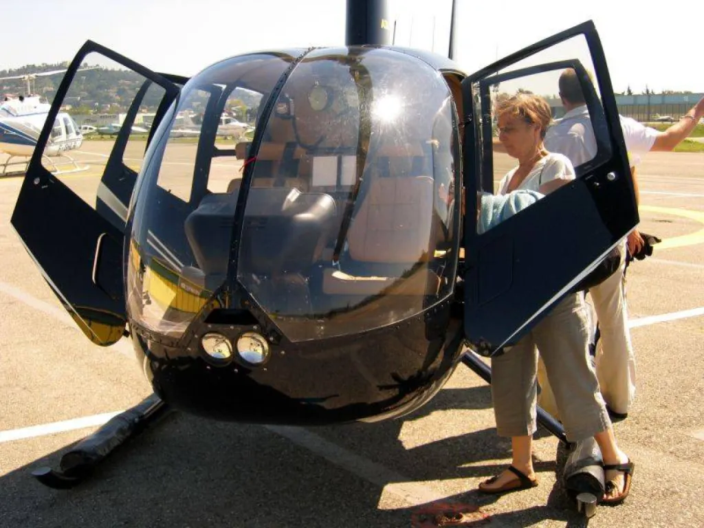 Helicoptère en Provence