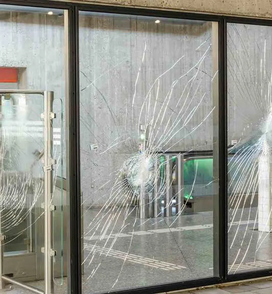 FILMS SÉCURITÉ 100 MICRONS TRANSPARENT PROTECTION CONTRE VANDALISME SUR BAIES VITRÉES ET FENÊTRES