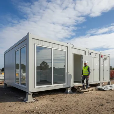 Vente de bungalow de chantier d’occasion à Marignane – Solutions modulaires professionnelles pour vos chantiers