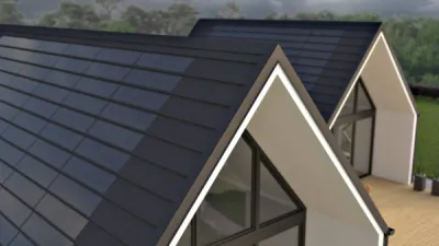 Les tuiles metalliques photovoltaïques Metrotile eQUBE