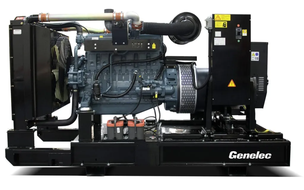 groupe electrogene chassis ouvert à pertuis