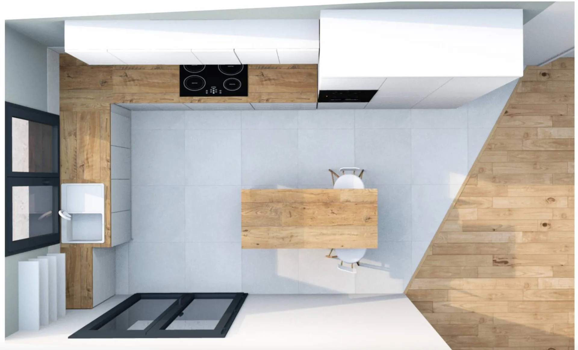 Architecte d’intérieur et Architecte DPLG pour réhabilitation et surélévation de villa existante avec la création d’une piscine à Calas 13480